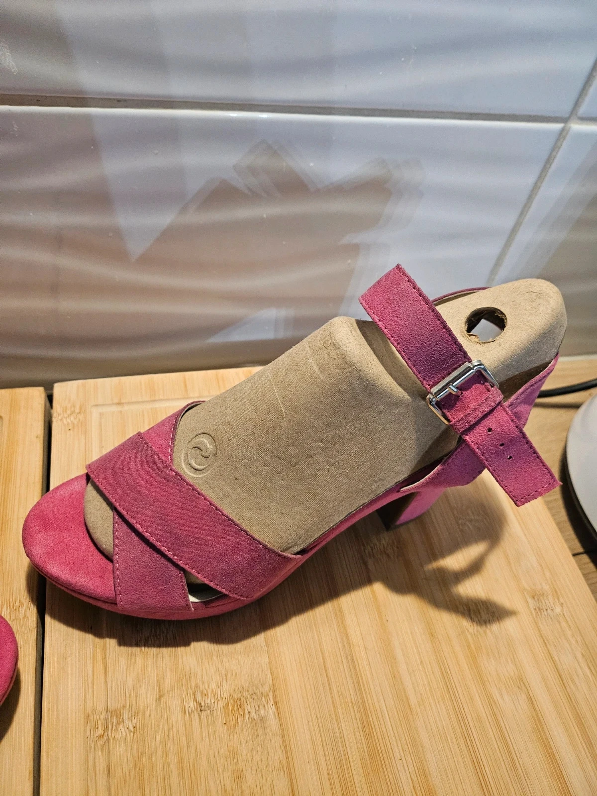 zapato nose desgastado pin up de tacón – photo 5